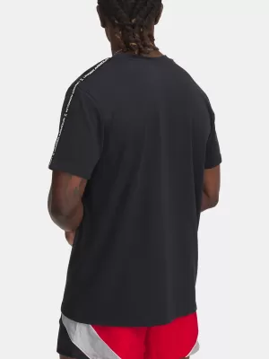 Moška majica s kratkimi rokavi UNDER ARMOUR ICON HWT TEE TAPING 1390300-001 ČRNA