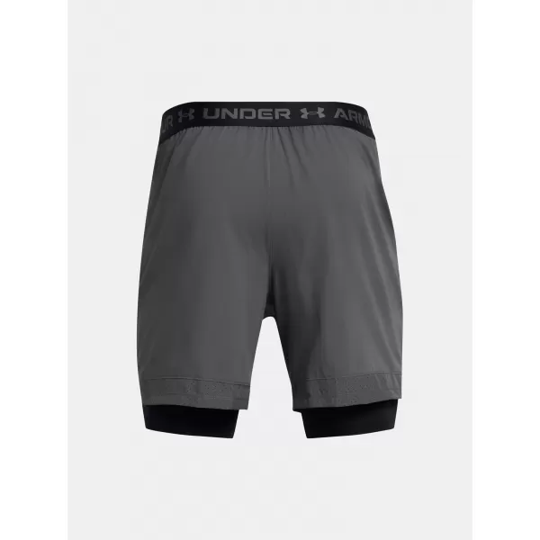  Moške kratke hlače UNDER ARMOUR VANISH WOVEN 2IN1 STS 1373764-025 SIVA 