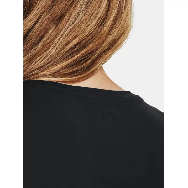  Ženska majica s kratkimi rokavi UNDER ARMOUR MERIDIAN SS 1379155-001 ČRNA 
