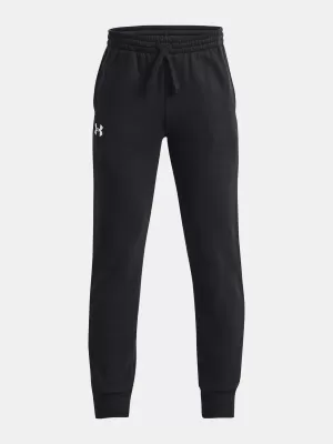 Fantovske trenirke UNDER ARMOUR RIVAL FLEECE JOGGERS 1379787-001 ČRNA