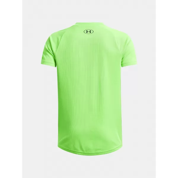  Fantovska majica s kratkimi rokavi UNDER ARMOUR TECH TEXTURED SS 1382790-362 ZELENA 