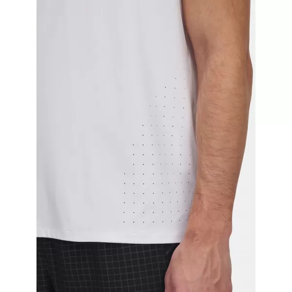  Moška majica s kratkimi rokavi UNDER ARMOUR LAUNCH ELITE SHORTSLEEVE 1389802-100 BELA 