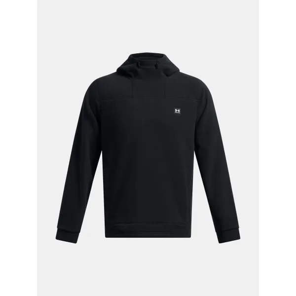  Moški pulover UNDER ARMOUR EXPANSE FLEECE HOODIE 1387571-001 ČRNA 