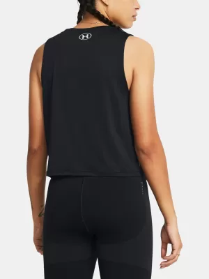 Ženski brezrokavnik UNDER ARMOUR VANISH ENERGY CROP TANK 1383654-001 ČRNA
