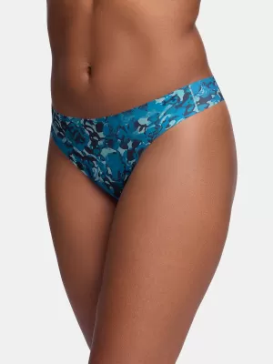Ženske spodnjice UNDER ARMOUR PURE STRETCH NS NOV THONG (3KS) 1383894-293 MODRA