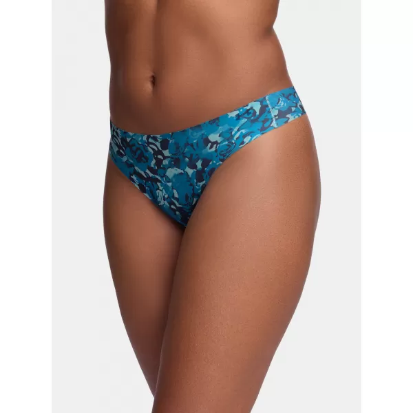 Ženske spodnjice UNDER ARMOUR PURE STRETCH NS NOV THONG (3KS) 1383894-293 MODRA 