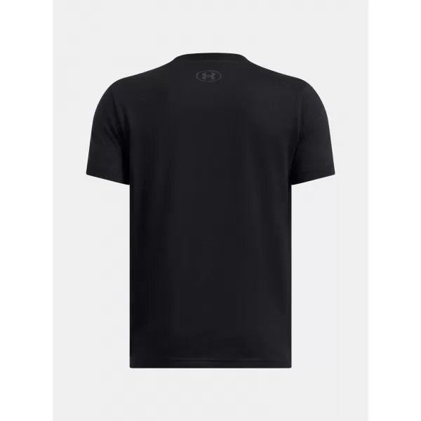  Fantovska majica s kratkimi rokavi UNDER ARMOUR B BOXED SPORTS UPDATE SS 1388672-001 ČRNA 