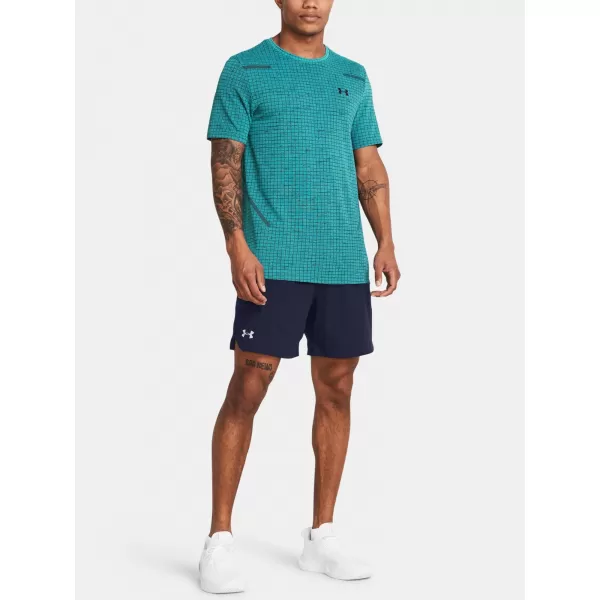  Moške kratke hlače UNDER ARMOUR VANISH WOVEN 6IN SHORTS 1373718-410 MODRA 