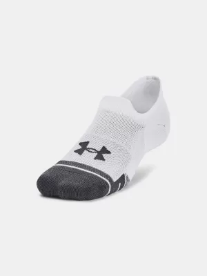 Nogavice UNDER ARMOUR PERFORMANCE TECH ULT (3 PÁRY) 1379502-100 BELA