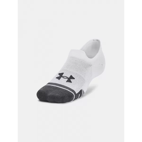  Nogavice UNDER ARMOUR PERFORMANCE TECH ULT (3 PÁRY) 1379502-100 BELA 
