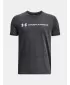Fantovska majica s kratkimi rokavi UNDER ARMOUR B LOGO WORDMARK SS 1380747-001 ČRNA