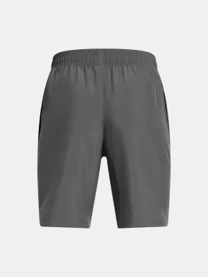 Fantovske kratke hlače UNDER ARMOUR TECH WOVEN WORDMARK SHORT 1383341-026 SIVA