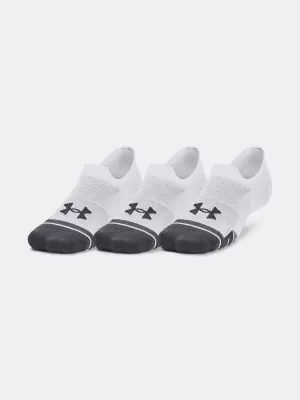 Nogavice UNDER ARMOUR PERFORMANCE TECH ULT (3 PÁRY) 1379502-100 BELA