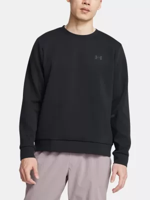 Moški pulover UNDER ARMOUR UNSTOPPABLE FLC CREW EU 1389351-001 ČRNA