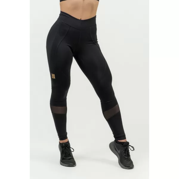  Ženske oblikovalne push-up pajkice INTENSE Heart-Shaped 843 BLACK/GOLD Nebbia 
