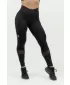 Ženske oblikovalne push-up pajkice INTENSE Heart-Shaped 843 BLACK/GOLD Nebbia