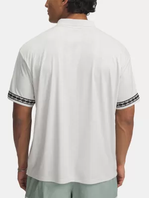 Moška majica s kratkimi rokavi UNDER ARMOUR MS 96 TERRACE JSY SS 1390110-110 BELA