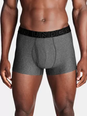 Moške boksarice UNDER ARMOUR M PERF TECH 3IN (1KS) 1383877-025 SIVA