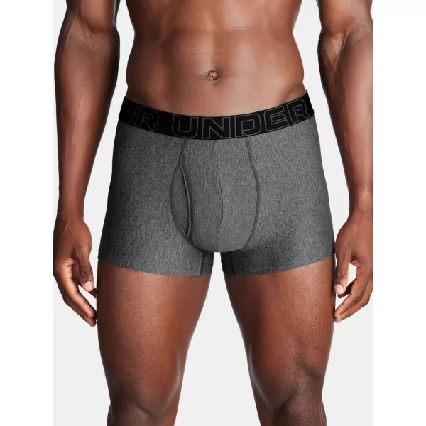  Moške boksarice UNDER ARMOUR M PERF TECH 3IN (1KS) 1383877-025 SIVA 
