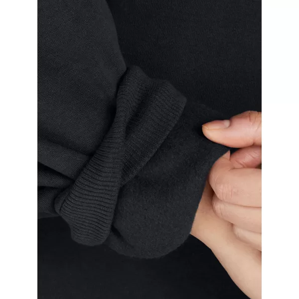  Ženski pulover UNDER ARMOUR RIVAL FLEECE OS CREW ČRNA 