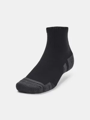 Nogavice UNDER ARMOUR PERFORMANCE TECH QTR (3 PÁRY) 1379510-001 ČRNA