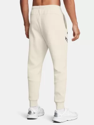 Moške trenirke UNDER ARMOUR UNSTOPPABLE FLC JGR EU 1389353-110 BELA