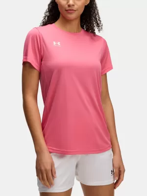 Ženska majica s kratkimi rokavi UNDER ARMOUR WS CH. TRAIN SS 1379603-672 ROZA