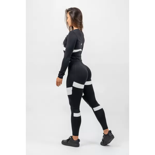  Pajkice z visokim pasom TRUE HERO 244 BLACK Nebbia 