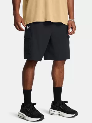 Moške kratke hlače UNDER ARMOUR VIBE WOVEN CARGO SHORT 1386560-001 ČRNA