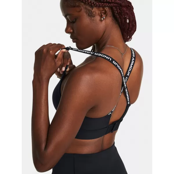  Ženski nedrček UNDER ARMOUR INFINITY MID 2.0 BRA 1384123-001 ČRNA 