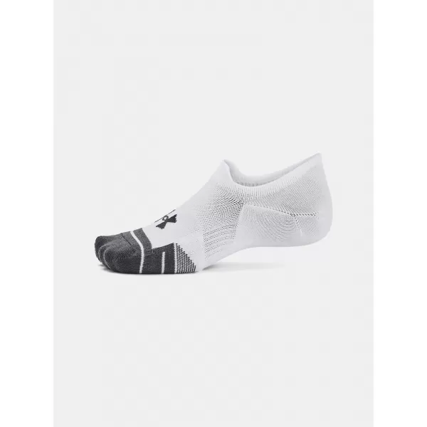  Nogavice UNDER ARMOUR PERFORMANCE TECH ULT (3 PÁRY) 1379502-100 BELA 