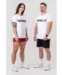 Majica s kratkimi rokavi GYM ESSENTIALS 380 WHITE Nebbia