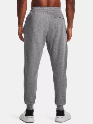 Moške trenirke UNDER ARMOUR RIVAL FLEECE JOGGERS 1379774-025 SIVA