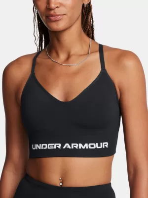 Ženski nedrček UNDER ARMOUR VANISH SEAMLESS LOW BRA 1384417-001 ČRNA