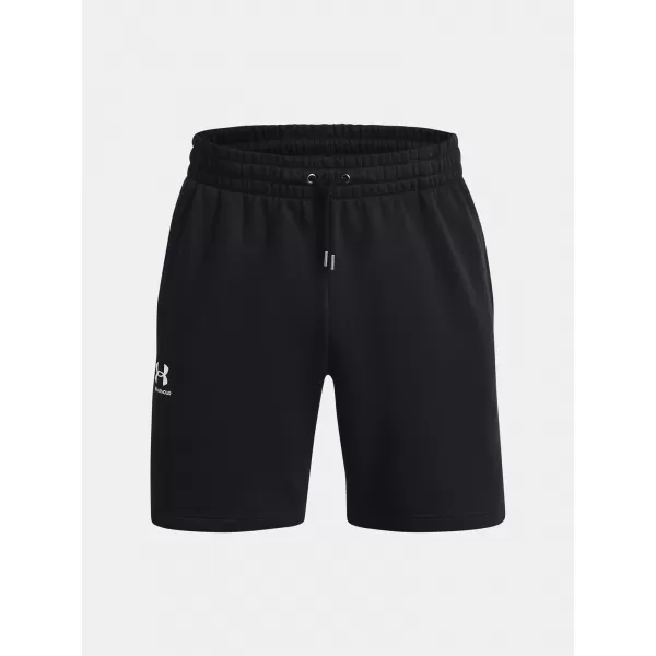  Moške kratke hlače UNDER ARMOUR ESSENTIAL FLEECE SHORTS 1380377-001 ČRNA 