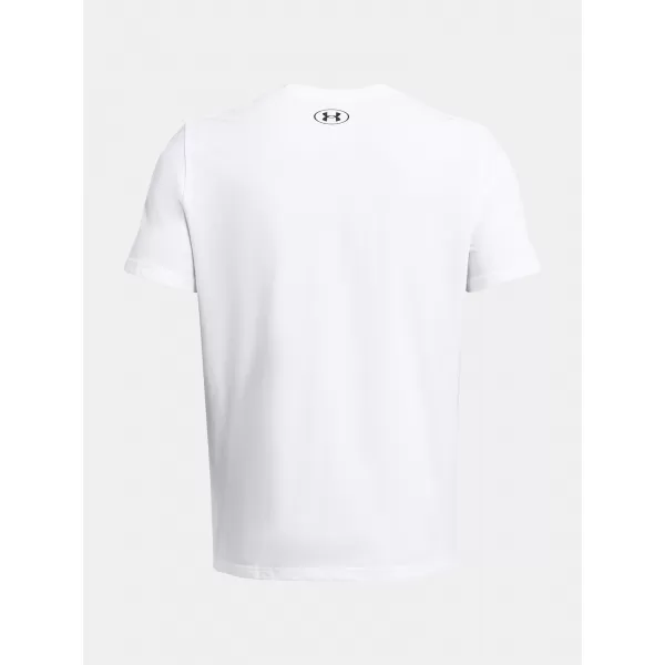  Moška majica s kratkimi rokavi UNDER ARMOUR GL FOUNDATION UPDATE SS 1382915-100 BELA 