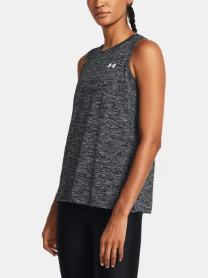 Ženski brezrokavnik UNDER ARMOUR TECH TANK TWIST 1383656-001 ČRNA