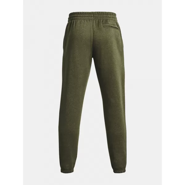  Moške trenirke UNDER ARMOUR ESSENTIAL FLEECE JOGGER 1373882-391 ZELENA 
