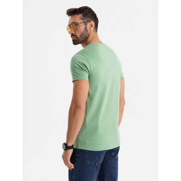  Srajca OMBRE OM-TSBS-0237 ZELENO 