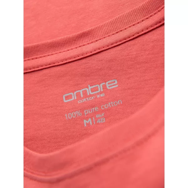  Srajca OMBRE OM-TSBS-0236 KORAL 