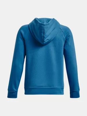 Fantovski pulover UNDER ARMOUR RIVAL FLEECE HOODIE 1379792-466 MODRA