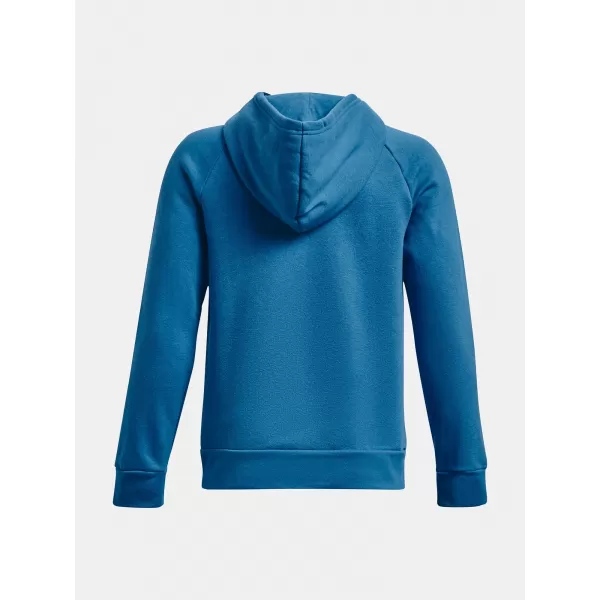  Fantovski pulover UNDER ARMOUR RIVAL FLEECE HOODIE 1379792-466 MODRA 