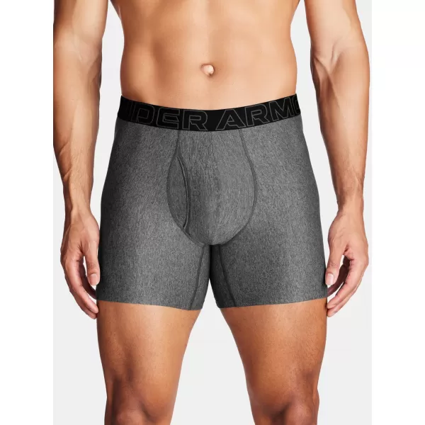  Moške boksarice UNDER ARMOUR M PERF TECH 6IN (1KS) 1383849-025 SIVA 