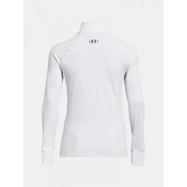  Ženska majica s kratkimi rokavi UNDER ARMOUR TRAIN CW 1/2 ZIP 1379886-100 BELA 