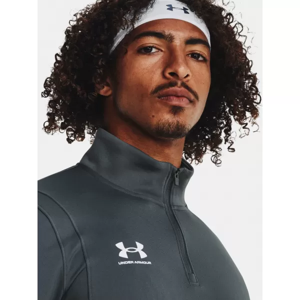  Moška majica s kratkimi rokavi UNDER ARMOUR MS CH. MIDLAYER 1379588-025 SIVA 