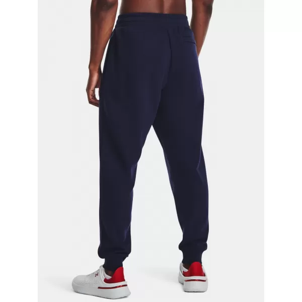  Moške trenirke UNDER ARMOUR RIVAL FLEECE JOGGERS 1379774-410 MODRA 