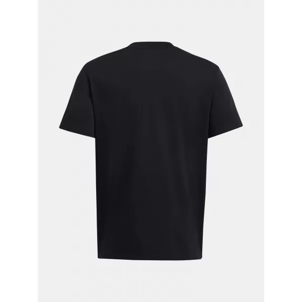  Moška majica s kratkimi rokavi UNDER ARMOUR HW ARMOUR LABEL SS 1382831-001 ČRNA 