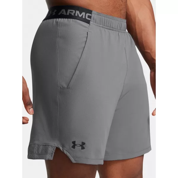  Moške kratke hlače UNDER ARMOUR VANISH WOVEN 6IN SHORTS 1373718-027 SIVA 