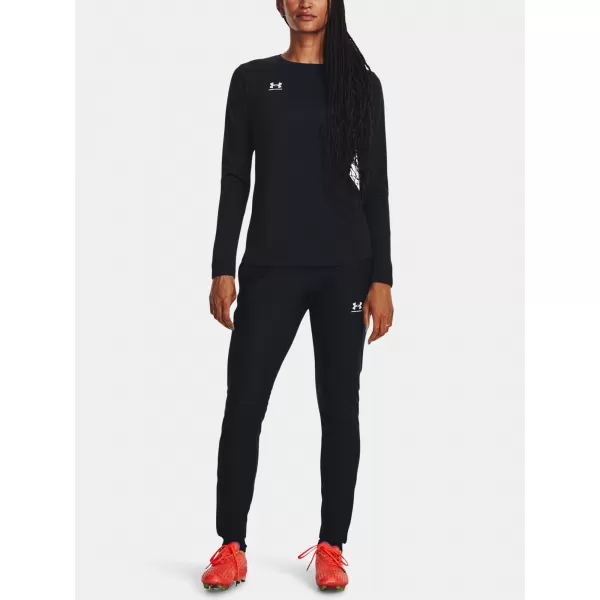  Ženske športne hlače UNDER ARMOUR WS CH. PIQUE PANT 1379599-001 ČRNA 
