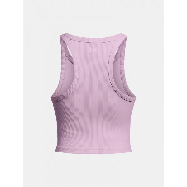  Ženski brezrokavnik UNDER ARMOUR MERIDIAN RIB CROP TANK 1384008-543 VIJOLIČNA 